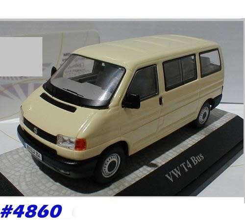 Volkswagen T4 Bus 2003 ivory 1/43 Premium ClassiXXs NEW+boxed  #4860 instant wheels