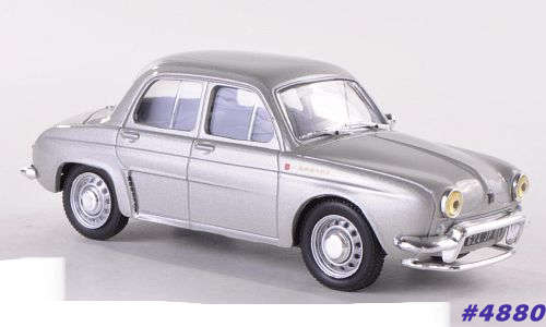 Renault Dauphine Ondine 1961 silver 1/43 IXO NEW,  #4880 instant wheels