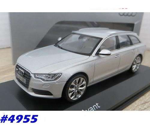 Audi A6 Avant 2004 silver 1/43 Minichamps NEW+boxed  #4955 instant wheels