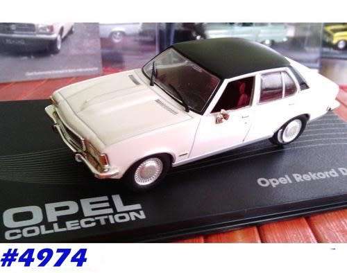 Opel Rekord 2.1 1973 white 1/43 IXO NEW+boxed   #4974 instant wheels