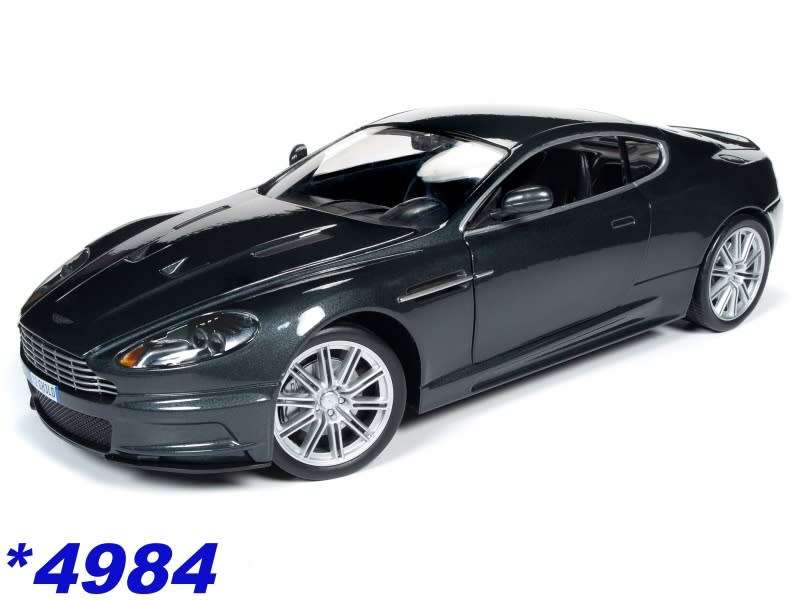 Aston Martin DBS 2006 dark grey 1/43 Universal Hobbies NEW+boxed *4984 instant wheels