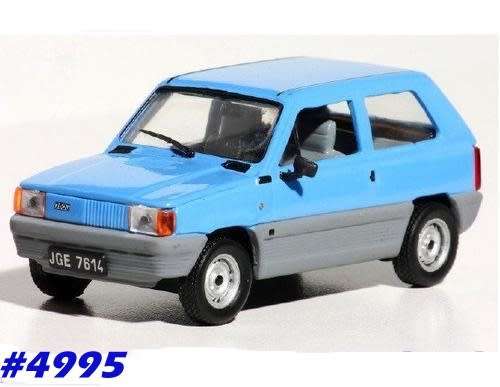 Fiat Panda 1985 lt.blue+grey 1/43 IXO NEWinBlister  #4995 instant wheels