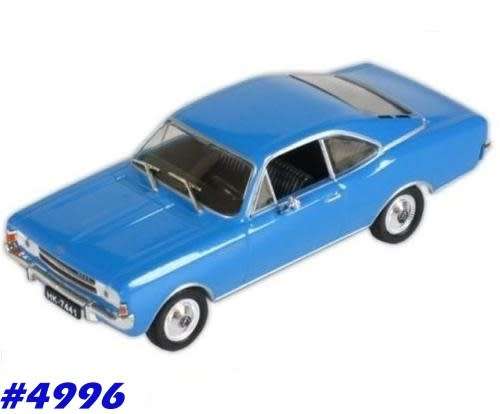 Opel Rekord Coupe 1971 blue 1/43 IXO NEWinBlister  #4996 instant wheels