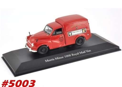 Morris Minor 1000 Royal Mail Van 1955 red 1/43 IXO NEW+boxed  #5003 instant wheels
