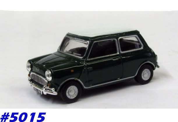 Mini Cooper 1961 green+white 1/43 Cararama NEW+boxed  #5015 instant wheels