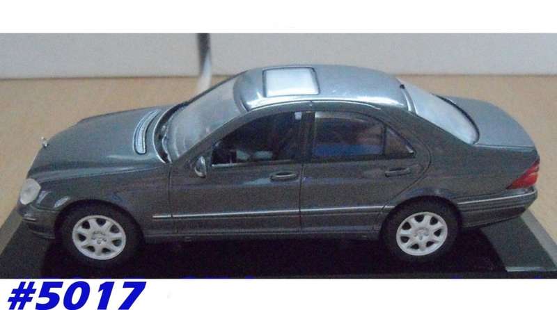 Mercedes-Benz S-class dark-grey-met 1/43 Maisto NEW+showcased  #5017 instant wheels