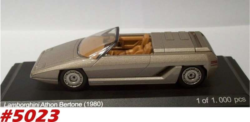 Lamborghini Athon Bertone convertible 1980 1/43Whitebox NEW+boxed  #5023 instant wheels