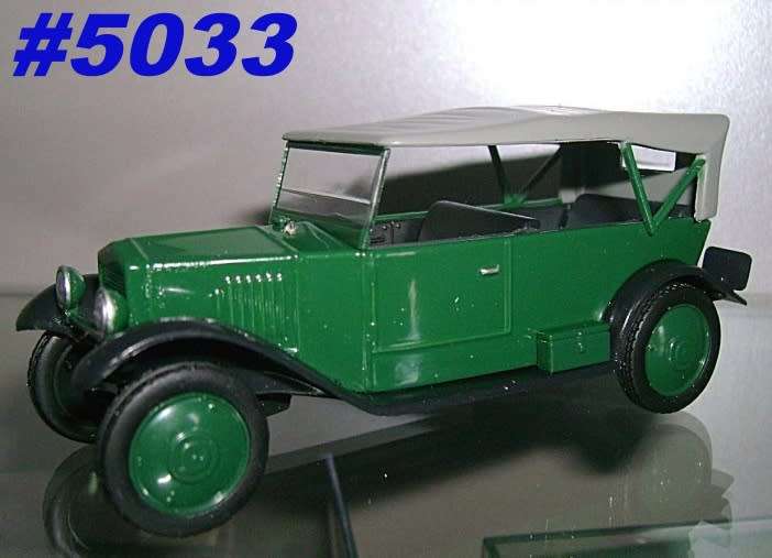 NAMI 11 1927 green 1/43 IXO NEWinBlister #5033 instant wheels