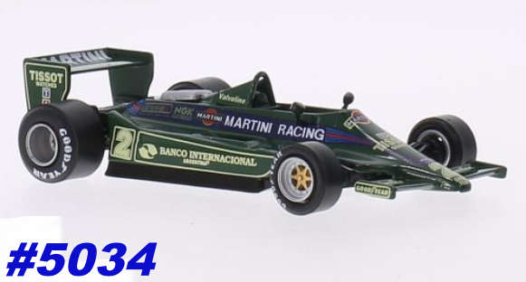 Lotus-79 F1 1979 No.2 Carlos Reutemann 1/43 IXO NEWinBlister  #5034 instant wheels