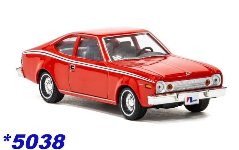 AMC Hornet 1974 red 1/43 IXO NEW+boxed *5038 instant wheels