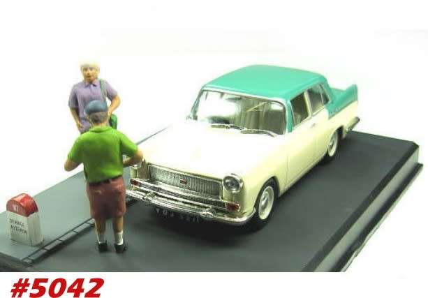 Austin Cambridge 1959 cream+green 1/43 IXO NEW+boxed   #5042 instant wheels