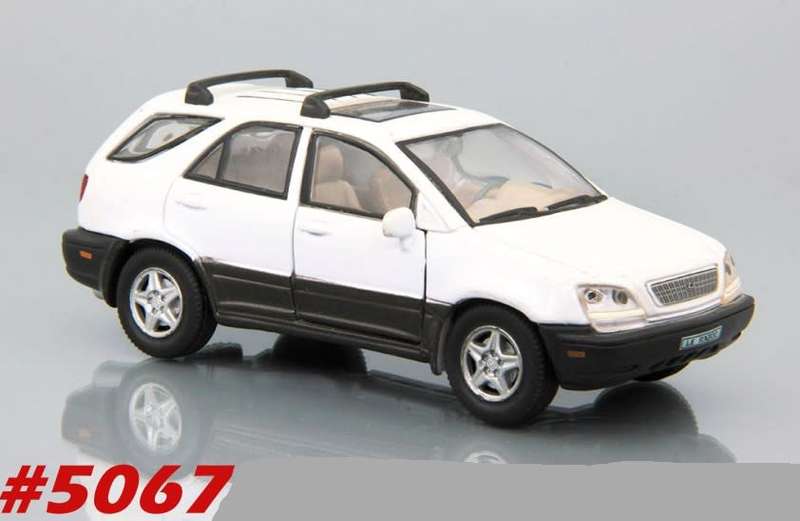 Lexus RX300 SUV 1998 white 1/43 Hongwell NEW+showcased   #5067 instant wheels