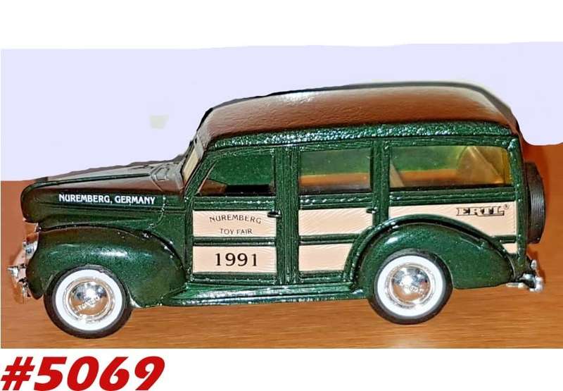 Ford Woody Statnwagon 1940 green 1/43 Ertl NEW+showcased #5069 instant  wheels