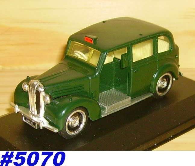 Austin FX3 London Taxi 1958 green 1/43 NEW+showcased   #5070 instant wheels