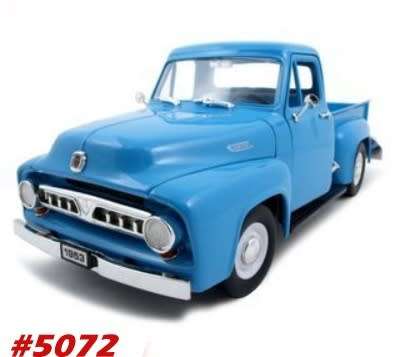 Ford F-100 Pick-up 1953 lt.blue 1/43 RoadSignature NEW+boxed  #5072 instant wheels