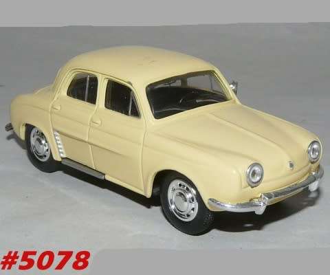 Renault Dauphine 1960 beige 1/43 IXO NEWinBlister #5078 instant wheels