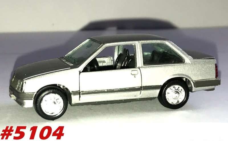 Opel Corsa A 1982  silver 1/43 Schuco-Gama NEW+showcased  #5104 instant wheels