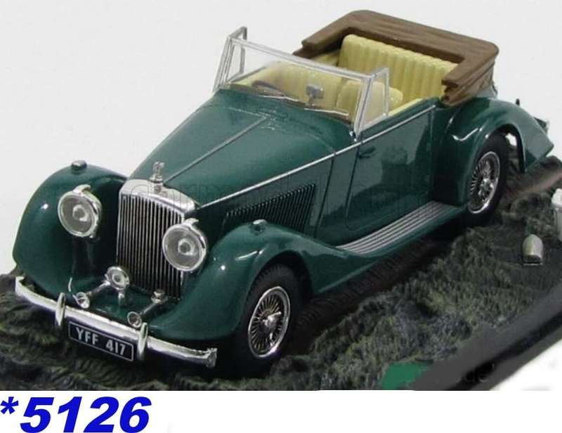 Bentley 4.1/4 L 1937 B.R.Green (J.Bond007 `FromRussia wLove`) 1/43 IXO NEW+boxed *5126 instantwheels