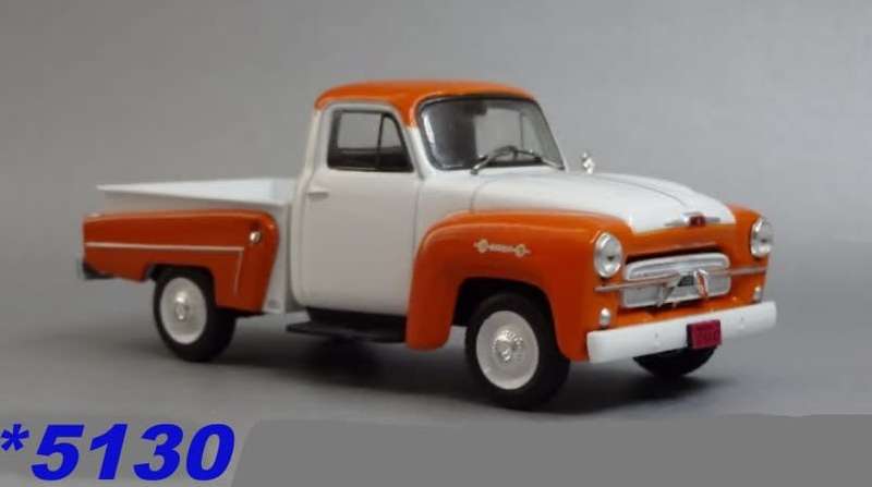 Chevrolet 3100 Pickup 1959 white+orange 1/43 IXO/Salvat NEW+boxed *5130 instant wheels