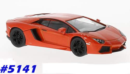 Lamborghini Aventador LP 700-4 2010 orange 1/43 IXO NEW+boxed  #5141 instant wheels