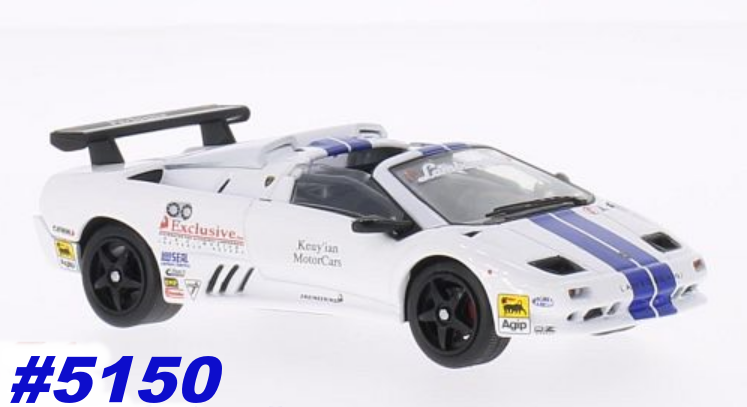 Lamborghini Diablo VT-R Trofeo 1997 1/43 WhiteBox NEW+boxed  #5150 instant wheels