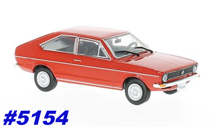 Volkswagen Passat (B1) 1973 red 1/43 WhiteBox NEW+boxed  #5154 instant wheels