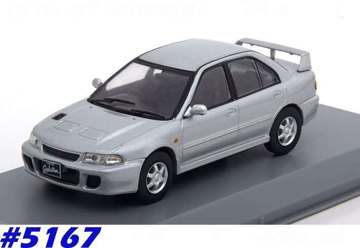 Mitsubishi Lancer EVO 1 1992 silver 1/43 IXO GTI.Collection NEW+boxed  #5167 instant wheels