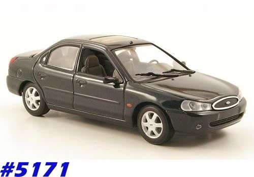 Ford Mondeo Mk.II 1997 dk.green-met 1/43 Minichamps NEW+boxed #5171 instant wheels