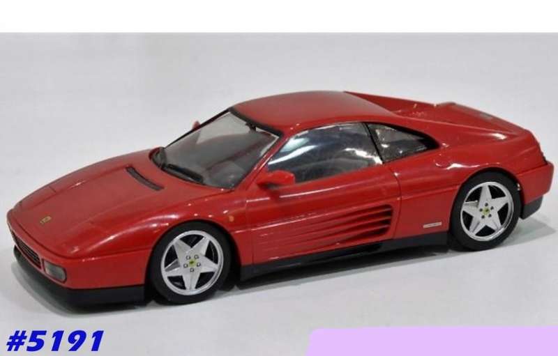 Ferrari 348 1989 red 1/43 Herpa Resin NEW+Showcased  #5191 instant wheels