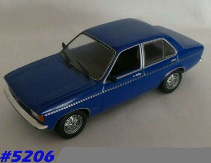 Opel Kadett C 1975 blue 1/43 Maxichamps NEW+showcased  #5206  instant wheels