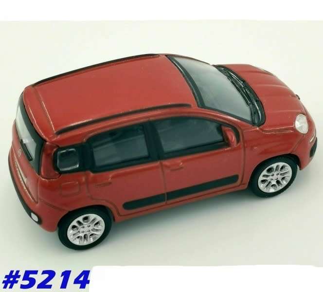 Fiat Nouva Panda 2012 red 1/43 Mondo Motors NEW+boxed  #5214 instant wheels