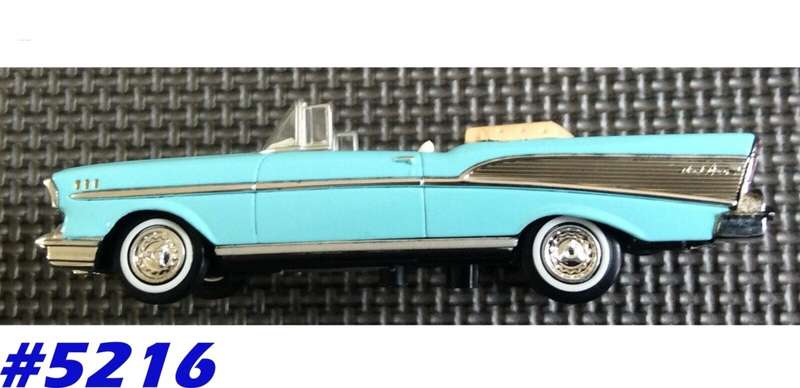 Chevrolet BelAir Convertible 1957 lightblue 1/43 IXO NEWinBlister  #5216 instant wheels