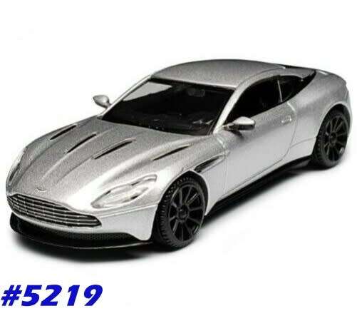 Aston Martin DB11 coupe V12 2016 silver 1/43 Motormax NEW+boxed  #5219 instant wheels