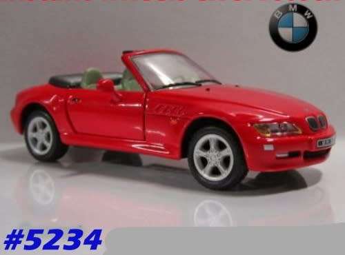 BMW Z3 Roadster 1990 red 1/43 Cararama NEW+boxed  #5234 instant wheels
