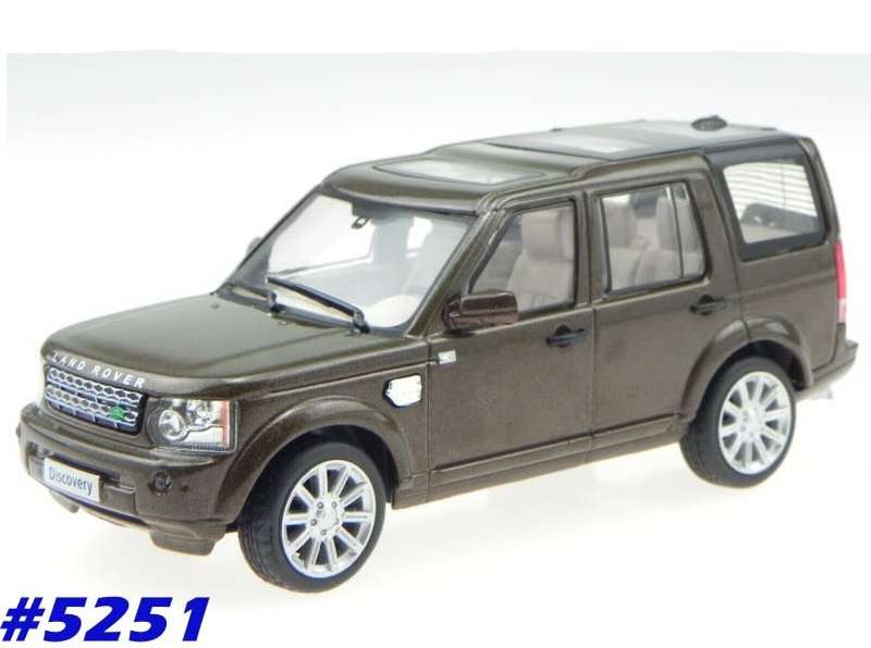 Land Rover Discovery IV 2015 brown-met. 1/43 Whitebox NEW+boxed  #5251 instant wheels