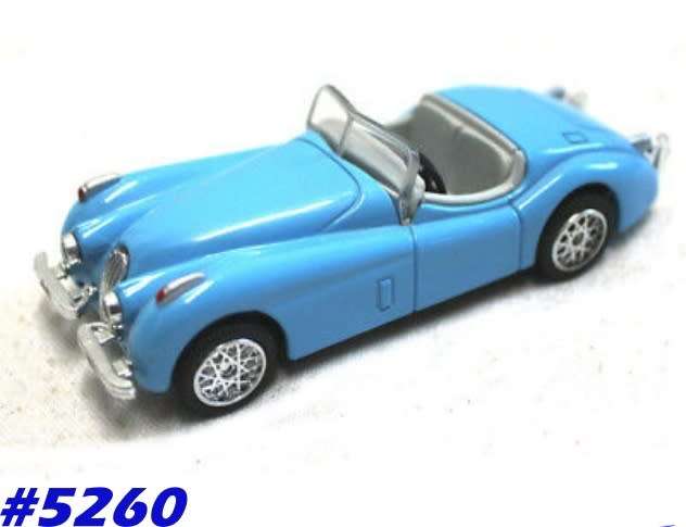 Jaguar XK120 1948 lt.blue 1/43 NewRay NEW+showcased  #5260 instant wheels