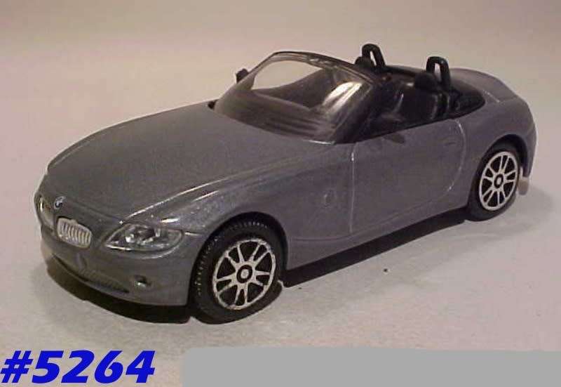 BMW Z4 Cabriolet 2003 grey-met 1/43 NewRay NEW+showcased  #5264 instant wheels