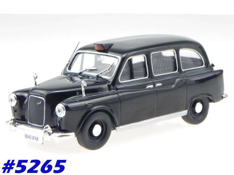 Austin FX4 1965 black London Taxi 1/43 Whitebox NEW+boxed  #5265 instant wheels