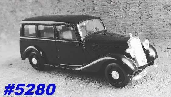 Mercedes-Benz 170 V Kombi rare 1938 black 1/43 Vitesse NEW+boxed  #5280 instant wheels