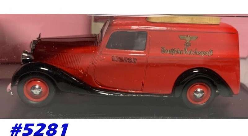 Mercedes-Benz V170 1935 Reichspost MailVan 1/43 Vitesse NEW+boxed  #5281 instant wheels
