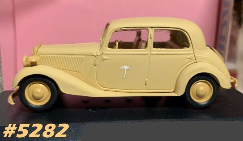 Mercedes-Benz V170 sedan 1939 Afrika Korps khaki 1/43 Vitesse NEW+boxed  #5282 instant wheels