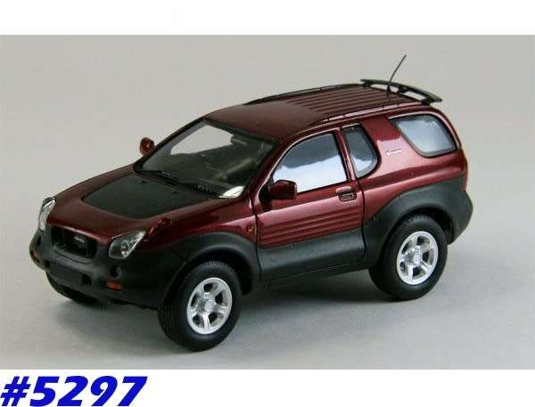 Isuzu vehicross v-cross 1997 red-met 1:43 EBBRO NEW+showcased  #5297 instant wheels