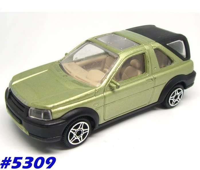 Land Rover F reelander 2009 beige-met 1:43 Bburago/IT NEW+boxed #5309 instant wheels
