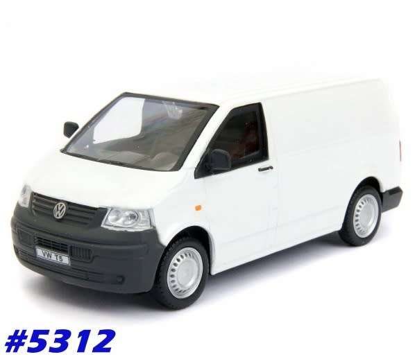 Volkswagen T5 Panelvan 2009 white 1/43 Cararama NEW+boxed  #5312 instant wheels