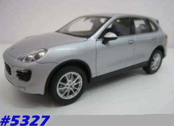 Porsche Cayenne 2014 silver 1/43 Minichamps NEW+boxed  #5327 instant wheels