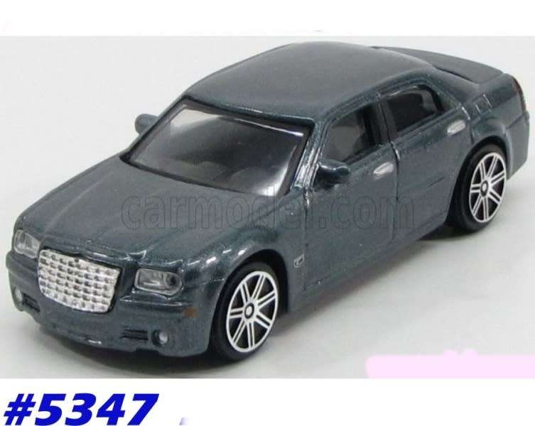 Chrysler 300C Hemi 2005 grey-met 1/43 Bburago NEW+showcased  #5347 instant wheels