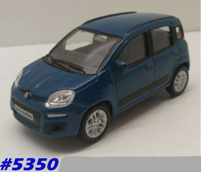 Fiat - Nuova Panda 2012 blue 1/43 Mondo Motors NEW+showcased  #5350 instant wheels