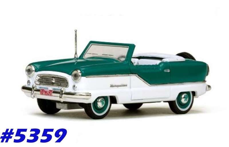 Nash Metropolitan open convertible 1959 1/43 Vitesse NEW+showcased #5359 instant wheels