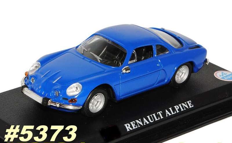 Renault Alpine A110 1973 blue 1/43 IXO NEW+showcased  #5373 instant wheels