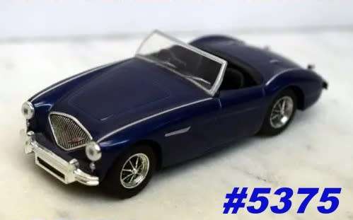 Austin Healey 100 BN1 convertible 1953 blue 1/43 IXO NEWinShowcase   #5375 instant wheels